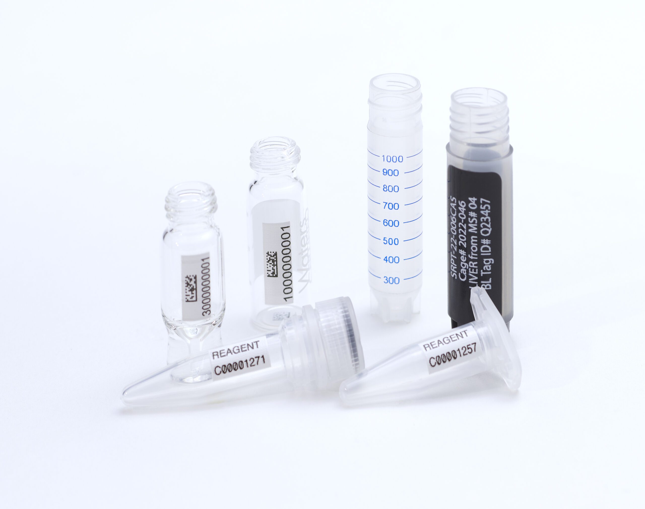 Advanced marking technologies for pre-identified labware